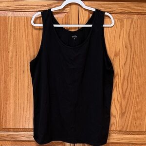 Avella Women's Black Tank Top, EUC, Size 18